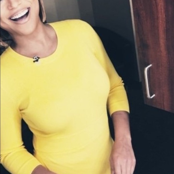 A.L.C. Yellow Hadley Dress M - Picture 11 of 15